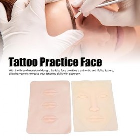 Peaux De Pratique De Tatouage, Visages Sourcils Lèvres Tatouage En Silicone 3D Microblading Formation De Maquillage Cosmétiqu