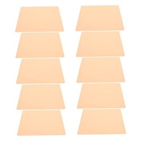 FRCOLOR Lot de 10 tatouages pour la peau tatouée - Pour peau en silicone - Pas dexercices de tatouage - Pas dexercices den