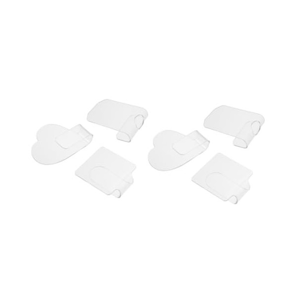 FRCOLOR 9 Pièces Palette Dongles Planche De Couleur des Ongles Kit De Plaque De Maquillage Palettes De Couleurs dart Dongl