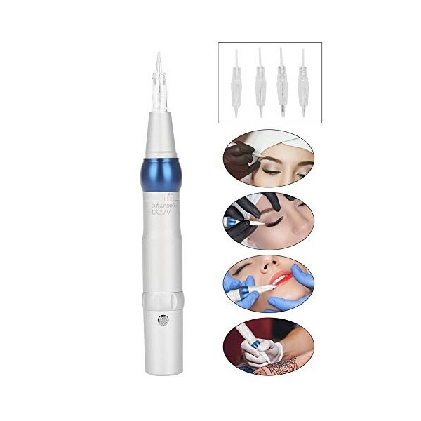 Numérique permanent Tattoo Pen, 35000 Rotation à sourcils Rotary tatouage Machine Maquillage permanent Stylet Eyeline sourcil