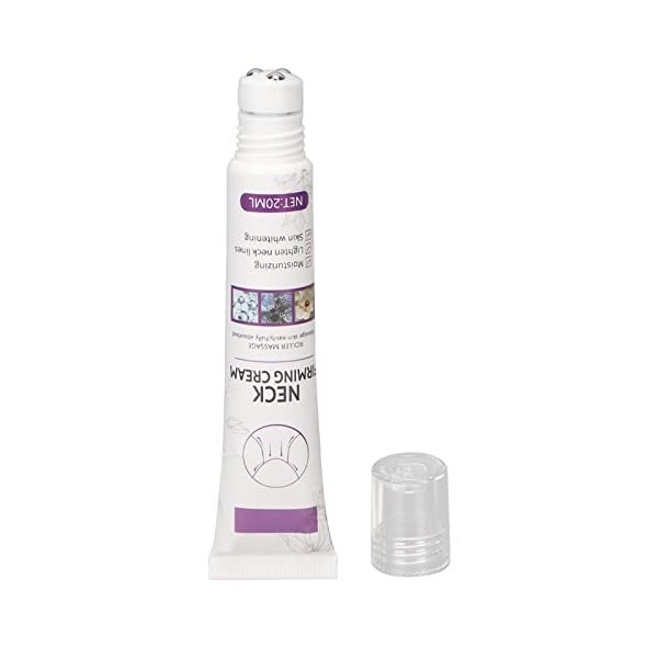 Crème Raffermissante pour le Cou, Rouleau Sculptant Lissant Raffermissant la Crème pour la Peau du Cou Rouleau pour la Peau R