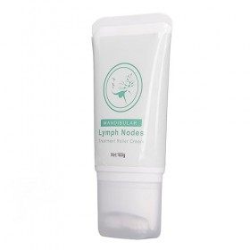 Crème de Rouleau Mandibulaire, Soin de la Peau du Cou Estompe les Ridules Mandibulaires Raffermissant la Crème de Rouleau de 