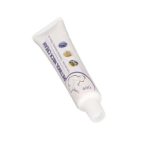 40 G de Crème Raffermissante pour le Cou, Hydratant Anti-âge pour le Visage, Crème de Massage Raffermissante Hydratante pour 