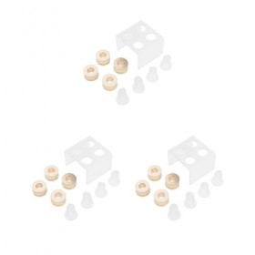 Lot de 3 moules à lèvres pour baume à lèvres - Outils de bricolage - Doré