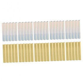 DOITOOL 50Pcs Boîtes Échantillon Brillant À Lèvres Baume À Lèvres Conteneurs Conteneur Cadeau Boîte Parfum Cosmétique Boîte B