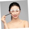 Housoutil 4 Rouleaux Règle De Des Sourcils Moule Lame Rasoir Etiquette Autocollante Accessoire De Maquillage Femme Blanche Au