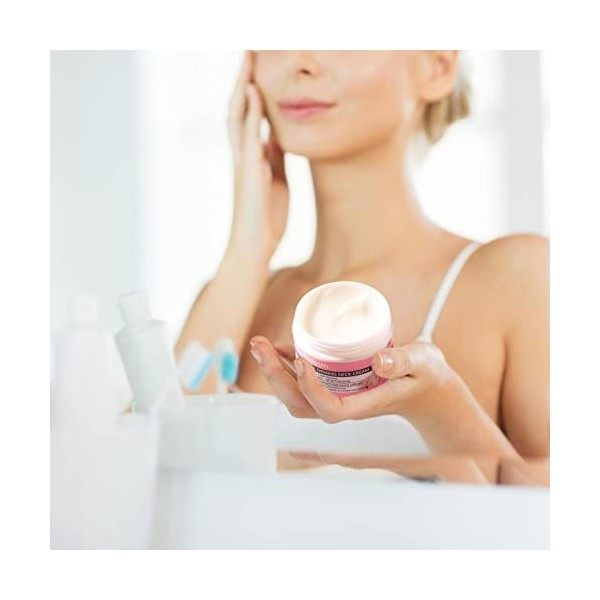 Crème raffermissante pour le cou | Hydratant pour le cou pour femmes | Crème raffermissante pour le cou 30 g, crème éclaircis