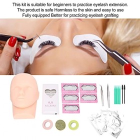 Kit Dextension De Cils, Ensemble Dexercices De Pratique Dextension De Faux Cils, Ensemble Doutils Dextension De Cils Pou