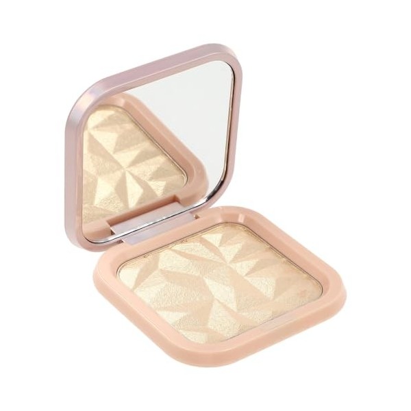 LALAFINA 2 Pièces Poudre De Surbrillance De Réparation Poudre Compacte Poudre Éclaircissante Pour Le Visage Poudre Pour Le Vi