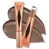 Ofanyia 3Pcs Highlighter & Blush & Contour Beauty Wand, Liquid Face Concealer Contouring with Cushion Applicator, Natural Mat