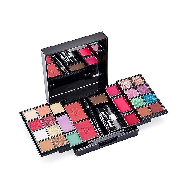 Kit de maquillage Professionnel, Joyeee Polyvalent Palette de Maquillage avec Fard à Paupières Correcteur Fard à Joues Brilla