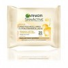 Garnier - Skin Naturals - Lingettes Micellaires Démaquillantes aux Fibres de Soie - Lot de 3 x 25