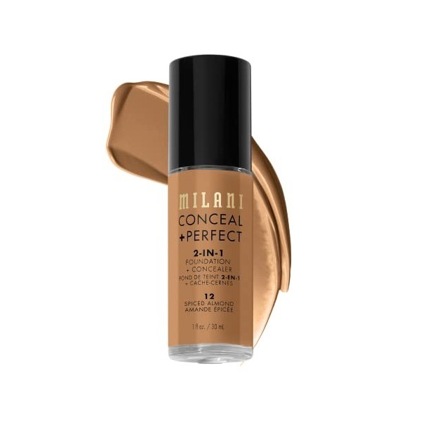 MILANI Conceal + Perfect 2-In-1 Foundation + Concealer - Spiced Almond