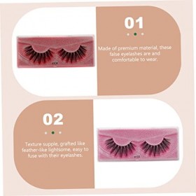 Ipetboom 12 Paires De Faux Cils Ensemble Cils Inférieurs Pestanas Postizas Naturales Cils Naturels Cosplay Maquillage Cils Fo