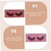 Ipetboom 12 Paires De Faux Cils Ensemble Cils Inférieurs Pestanas Postizas Naturales Cils Naturels Cosplay Maquillage Cils Fo