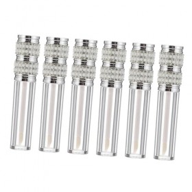 POPETPOP 6 Pièces Bouteille De Brillant À Lèvres Diamant Bouteilles De Gel pour Les Lèvres Brillant À Lèvres Tube De Baume À 