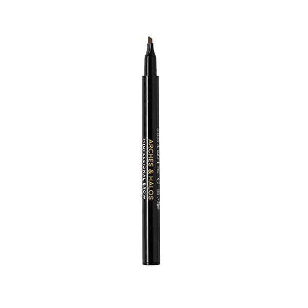 Arches and Halos Microblading Brow Pen - Charcoal For Women 0.026 oz Eyebrow Pen