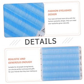 Didiseaon 4 Boîtes De Cils De Greffe De Couleur Extension De Cils Cils Individuels Extension De Faux Cils Cils Fluorescents C