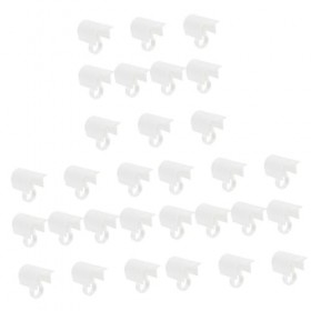 FRCOLOR 30 Pièces Repose-doigts Pour Cils En Forme De u Extensions De Cils Repose-doigts Pour Les Cils à Cils Pour La Colle P