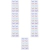POPETPOP 30 Paires Faux Cils Colorés Fibre Pestañas Postizas Naturales Bande De Cils Dhalloween Faux Cils Denses Cils De Pou