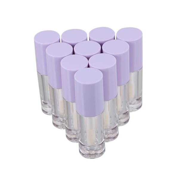 DRESSOOS 10 Pièces De Brillant À Lèvres Bouteilles De Baume À Lèvres Liquide Applicateur De À Lèvres Conteneurs Avec Couvercl