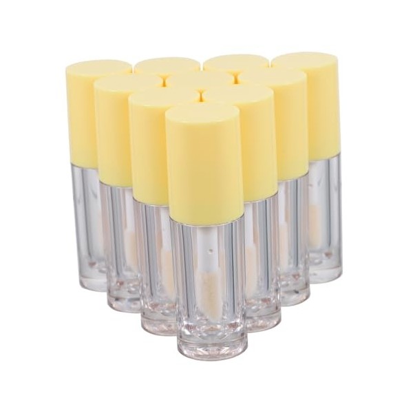 DRESSOOS 10 Pièces De Brillant À Lèvres Bouteilles De Baume À Lèvres Liquide Applicateur De À Lèvres Conteneurs Avec Couvercl