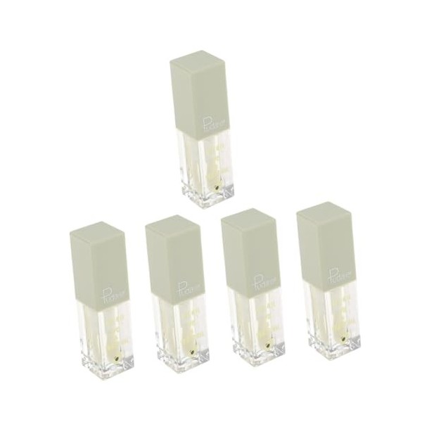 FRCOLOR 4 Pièces Brillant À Lèvres Fruité Huile À Lèvres Brillant À Lèvres Huile À Lèvres En Vrac Huiles À Lèvres Teintées Br