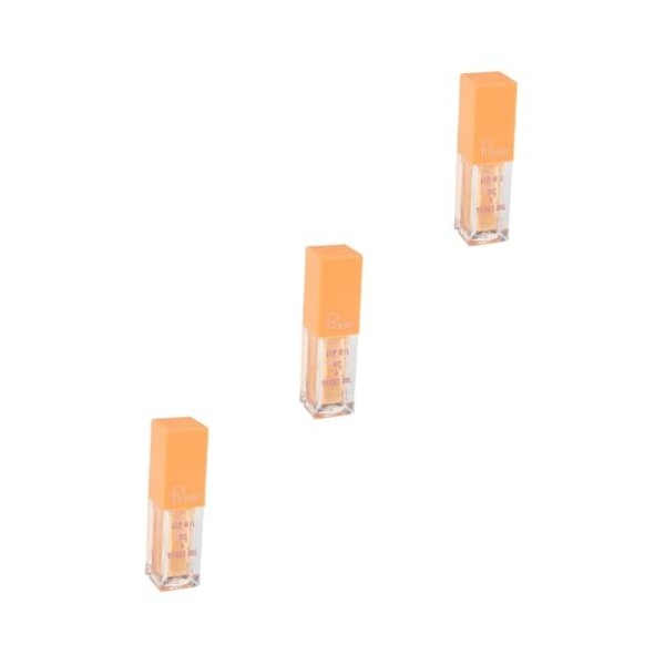 FRCOLOR 4 Pièces Brillant À Lèvres Fruité Huile À Lèvres Brillant À Lèvres Huile À Lèvres En Vrac Huiles À Lèvres Teintées Br