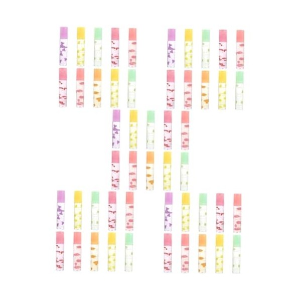 FRCOLOR 10 Pièces Baume À Lèvres Saveur De Fruit Brillant À Lèvres Lotion Hydratante Pour Les Lèvres Rouge Brillant À Lèvres 