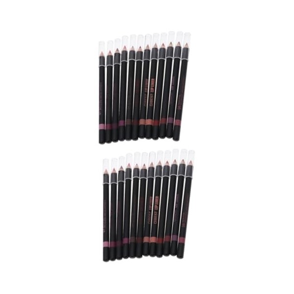 minkissy 36 Pcs Crayon À Lèvres Crayon À Lèvres Mince Crayon À Lèvres Pour Femmes Maquillage Crayon À Lèvres Crayon À Lèvres 