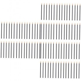 minkissy 300 Pièces Applicateurs De Maquillage Pinceau Eye-Liner Applicateur Pinceau Eye-Liner Jetable Pinceau De Maquillage 