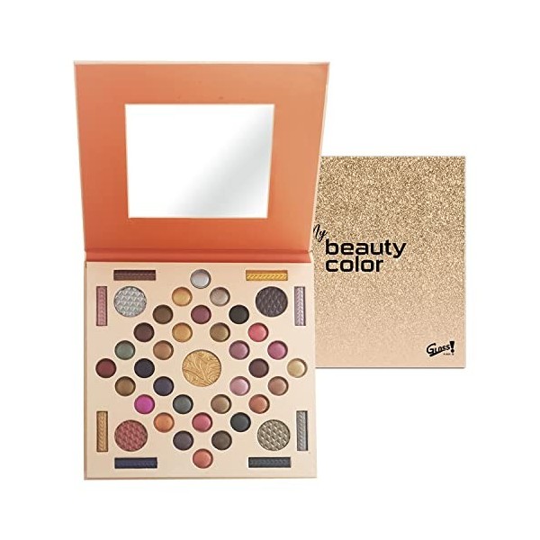 Palette de Maquillage pour Femme | kit 45 Pièces : Blush, Fard à Paupières | Coffret de Rangement | Organisateur | Idée de Co