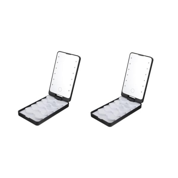 FRCOLOR Boîte De Rangement De Maquillage Tuile De Cils Organisateurs Et Stockage De Cils Étui De Rangement Pour Faux Cils Ave