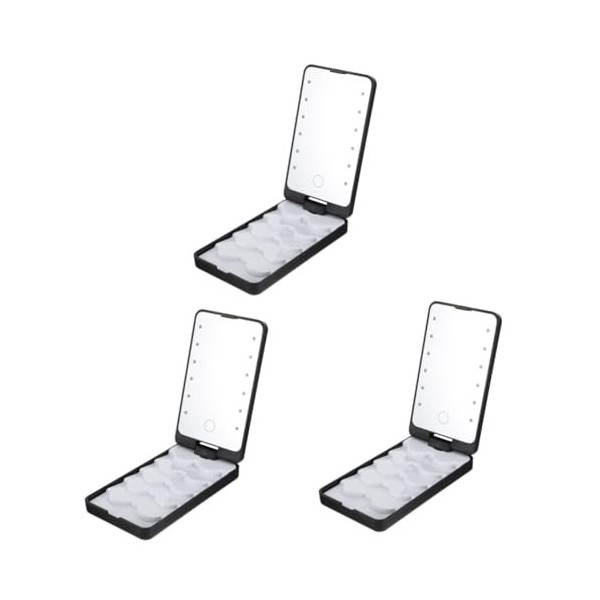 FRCOLOR Boîte De Rangement De Maquillage Tuile De Cils Organisateurs Et Stockage De Cils Étui De Rangement Pour Faux Cils Ave