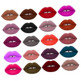 FRCOLOR 15 Pièces Tache De Lèvre Mate Maquillage Brillant à Lèvres Rouge à Lèvres Mat Se Réconcilier Maquillage Des Lèvres