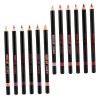 Beaupretty 36 Pièces Revêtement De Lèvre Noir Crayon a Levre Accessoires Pour Maquillage Crayon à Lèvres Fournitures De Maqui