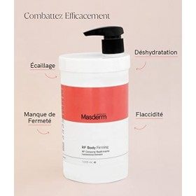 MASDERM | Gel-Crème Corps Ultrasons Raffermissant Radiofréquence | 1000 ml | Professionnel | Femme | Cavitation | Hydratant |