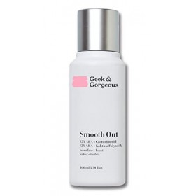 Geek & Gorgeous SMOOTH OUT - Peeling anti-âge avec 12% aha et extrait de cactus figuré apaisant - pour la peau normale, sèche