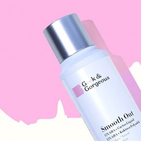 Geek & Gorgeous SMOOTH OUT - Peeling anti-âge avec 12% aha et extrait de cactus figuré apaisant - pour la peau normale, sèche