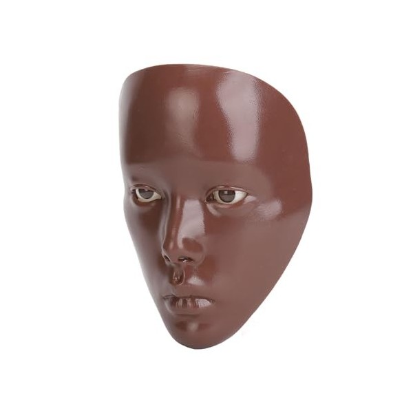 Visage de Pratique de Maquillage, Planche de Pratique de Maquillage en Silicone, Ensemble de Visage de Pratique Cosmétique 5D