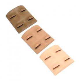 Tête de Mannequin de Cils, Tête de Mannequin de Cils Portable Réutilisable et Réaliste pour Salon de beauté