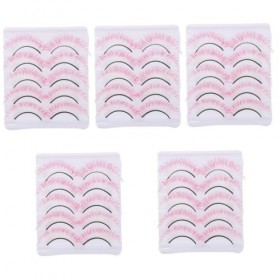 DOITOOL 25 Paires De Faux Cils Colorés Faux Cils 3D Faux Cils Cils Pour Halloween Cosplay Cils Vaporeux Cils DHalloween Dram