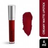 Ethnic Choice Deep Matte Lip Creme, Deep Red 001, 6ml