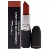 MAC Powder Kiss Lipstick - Devoted To Chili For Women 0.1 oz Lipstick