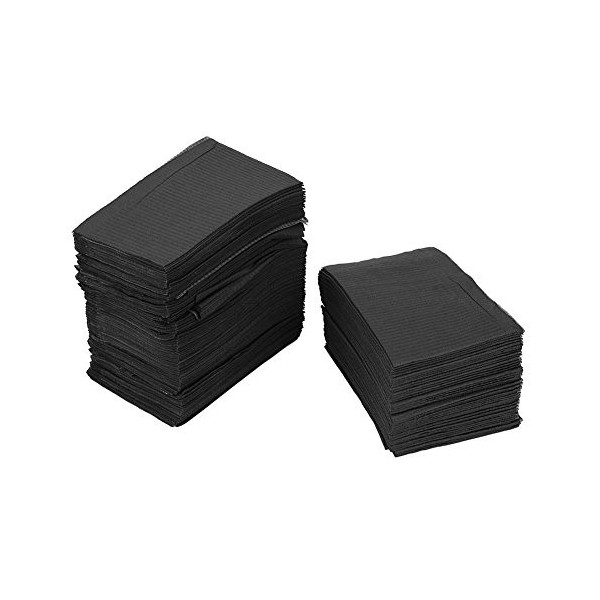 Lot de 125 pièces de Serviette de Table imperméable sans Carte, Mate, roupe de Table, almophée inférieure, ferraments de tato