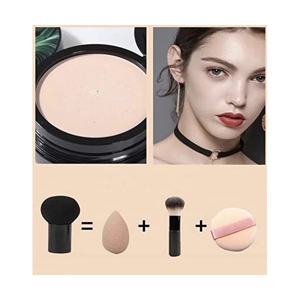 Éponge De Maquillage 1 kit Coussin dair de la tête de Champignon 20g CC Crème for Une Fondation hydratante Maquillage décla