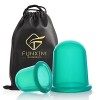 Funxim Ventouse Anti Cellulite Minceur, Silicone Médicale, Hypoallergénique, Simple dutilisation - Limiter 15 minutes par jo