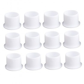 Lurrose 500 Pièces Ensemble Dencre De Accessoires De Kit De Démarrage De Casquettes De Jetables Tasses Dencre De Capsules Den