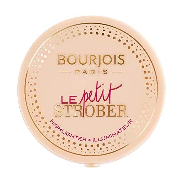 Bourjois - Highlighter le Petit Strober - Illumine et redessine - Pour toutes les carnations - Eclat naturel - Pinceau applic