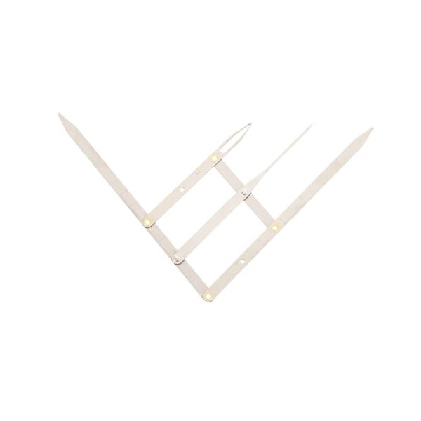 FRCOLOR 3 Pièces Échelle De Deuxième Génération Règle De Des Sourcils Modèle De Sourcil Gadgets De Maquillage Traceur De Sour